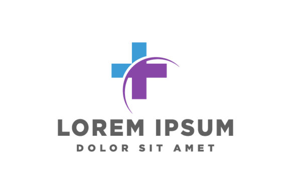 Medical Cross Logo Template Vector Graphics