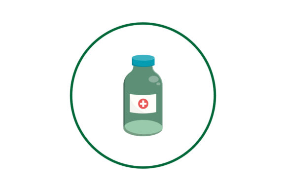 Medical Icon Syrup Medicine Design Art