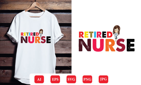 Nurse T Shirt Design 15: Graphics & Print Templates